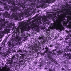 purple velvet upholstery fabric close look