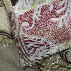 jacquard upholstery fabric types backside