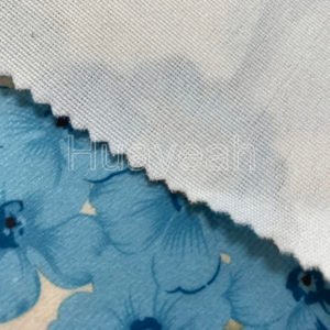 polyester velvet sofa fabric backside