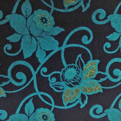 flock on flock sofa fabric with gold powder