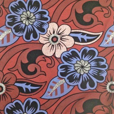 printed flocking fabric