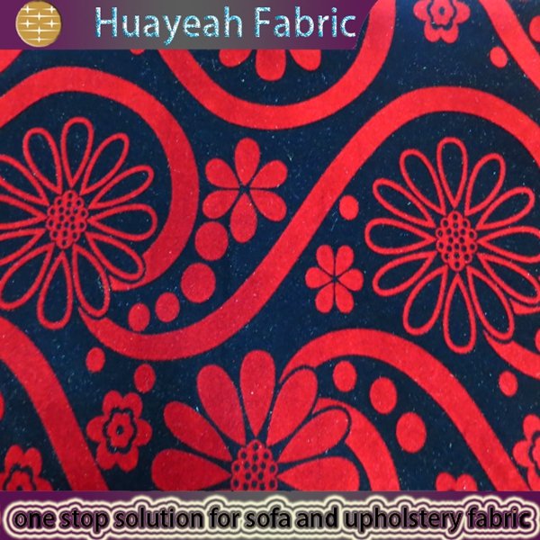flocking on fabric