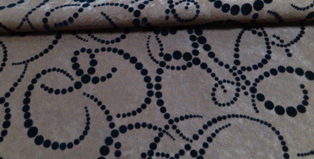 patterned micro suede fabric
