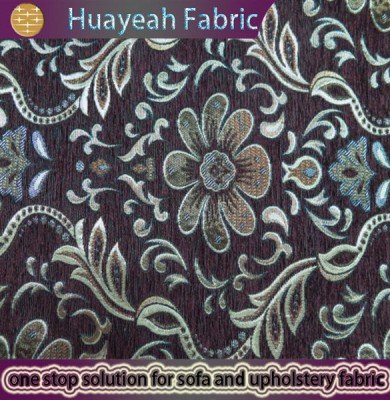 chenille jacquard sofa fabric