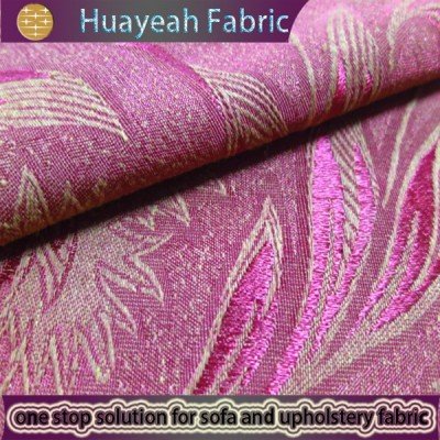 floral red curtain fabric