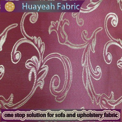 red damask upholstery fabric
