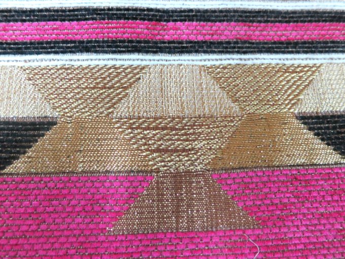stripe chenille curtain fabric