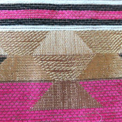 stripe chenille curtain fabric
