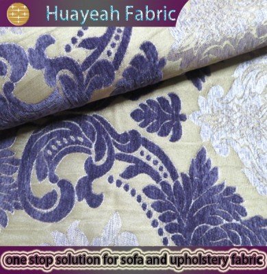 purple jacquard fabric