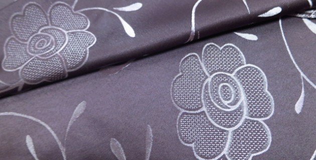 flowery curtain fabric