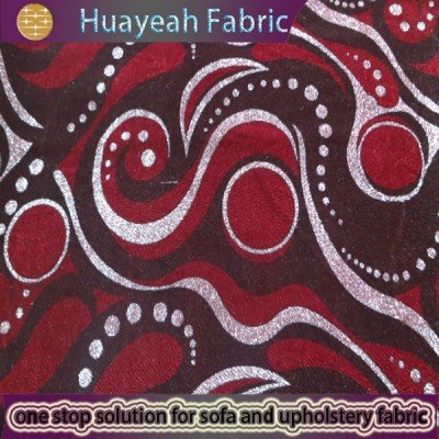 printed flocking fabric