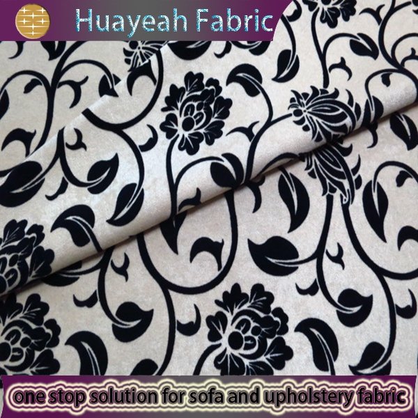 flocked velvet fabric