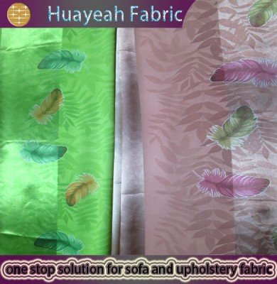 flowery curtain fabric