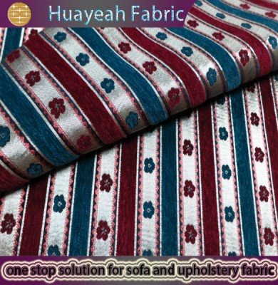 jacquard fabric curtain striped