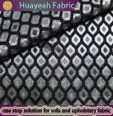 black jacquard fabric