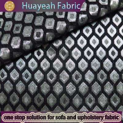 black jacquard fabric