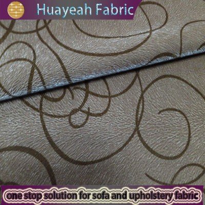 flock printing on fabric