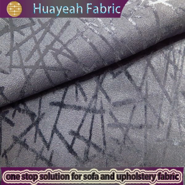 gray velvet fabric
