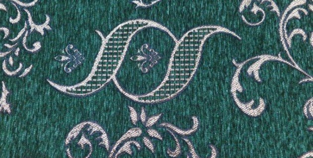 green upholstery fabric