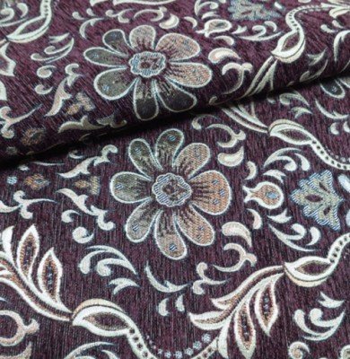 jacquard fabric chenille