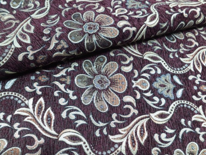 jacquard fabric chenille