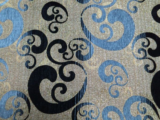 new jacquard chenille fabric