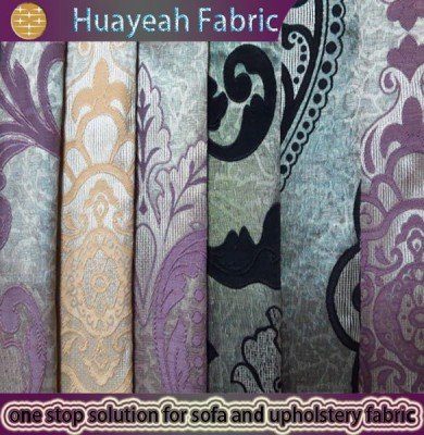 purple jacquard fabric