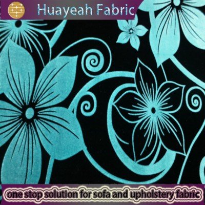 blue upholstery fabric