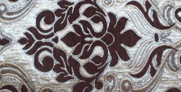 brown chenille fabric