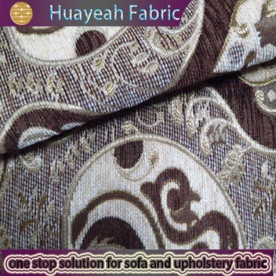 chenille jacquard sofa fabric