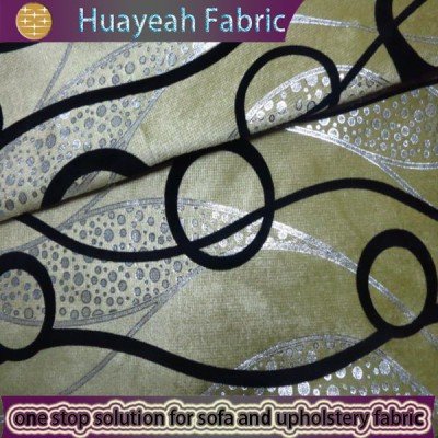 flocked velvet fabric