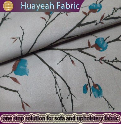 floral print velvet