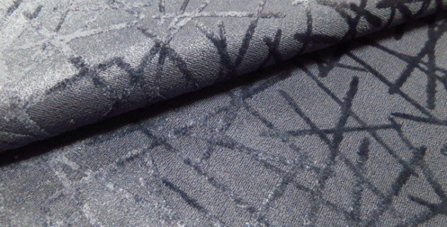 gray velvet fabric