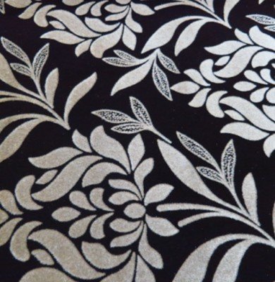 decorative flocked fabric