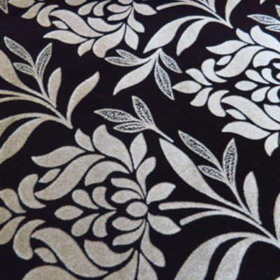 decorative flocked fabric
