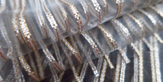 sheer jacquard fabric