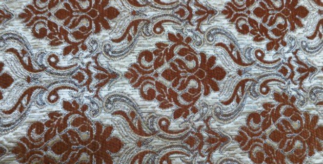 brown chenille fabric