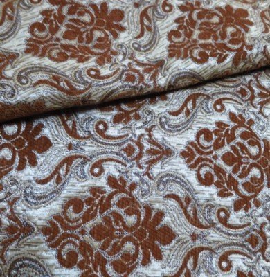 brown chenille fabric