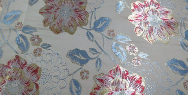 metallic jacquard fabric