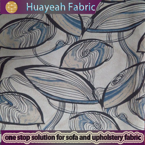 flock print fabric