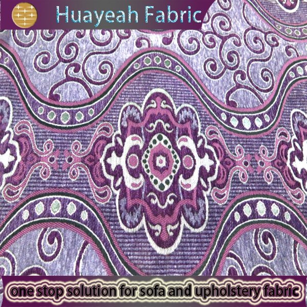 purple chenille fabric