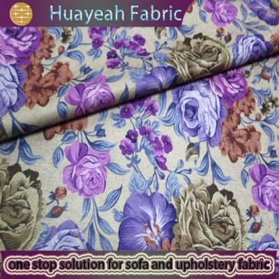 chenille printed fabric