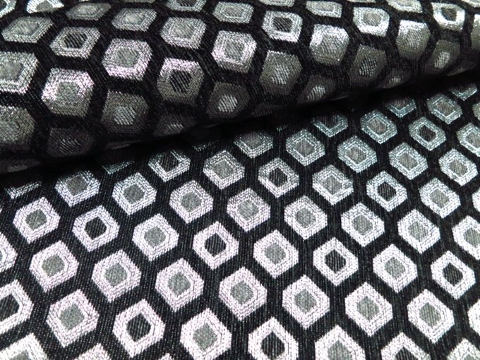 geometric patterned sofa fabric