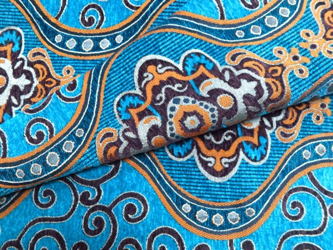 upholstery fabric blue