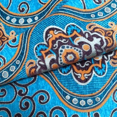 upholstery fabric blue