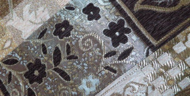 gold upholstery fabric