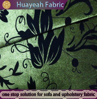 green velvet fabric