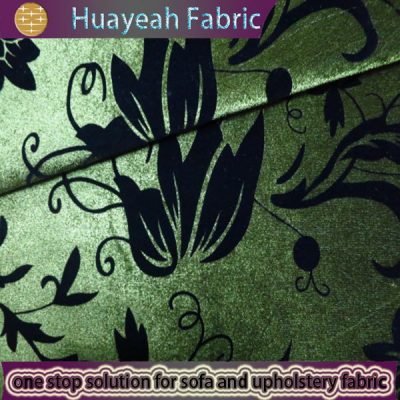 green velvet fabric