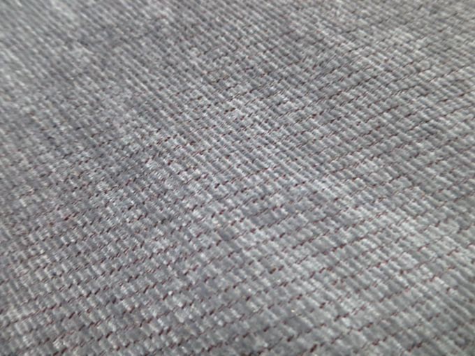 Woven Yarn Dyed Grey Chenille Fabric