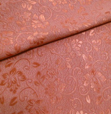 orange decorator fabric